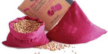 Cherry Stone Thermal Pillow Opal Cherry Stone Neck Thermal Pillow
