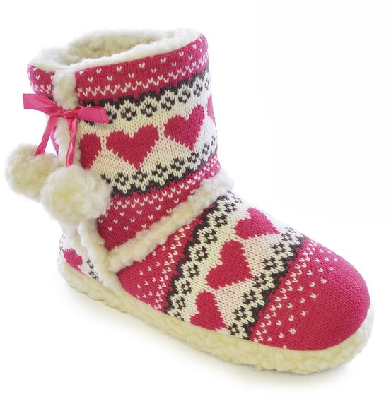 ladies boot slippers size 7