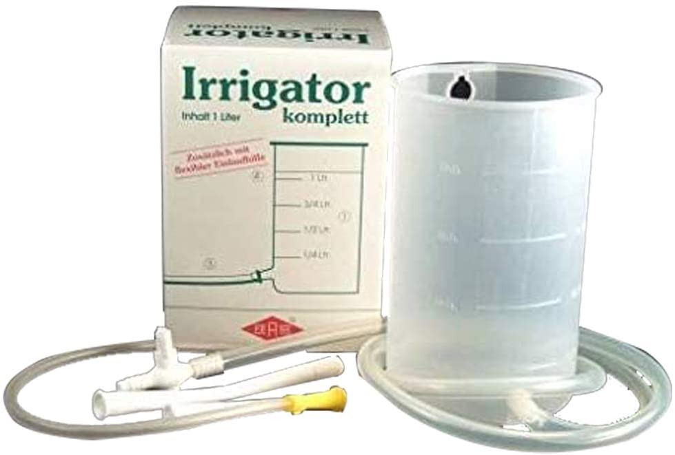 Amazing Health Home Enema Colon Cleaning kit 1 Litre Irrigator Easy
