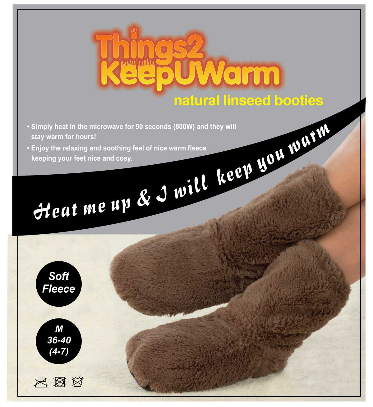 mens microwave heated slippers