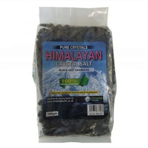 Himalayan Black Salt - Kala Namak Salt Granules 500g