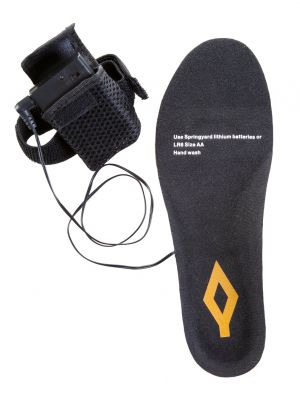 Microwavable insoles top