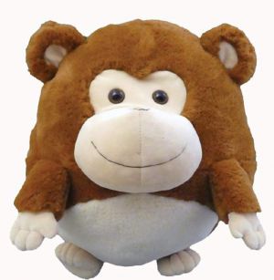 Cozy Time Giant Animal Hand Warmers Soft Cuddly Plush 35cm (Monkey)