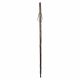 hiking stave with spike - English Rose