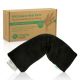 UNSCENTED Microwave Wheat Bag UK Made - Luxury Soft Black Fleece Hot & Cold Pack