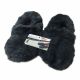 Microwave slippers for men - Large - Navy Blue 