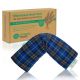 unscented wheat bag blue tartan cotton