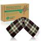 Amazing Health Heat Pack Cotton Tartan Microwave Wheat Bag 42cm Long (Lavender, Beige Tartan)