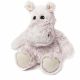Warmies Plush Heat Up Microwavable Soft Cuddly Toys With A Lavender Scent, Marshmallow Hippo