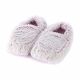 Warmies Fully Heatable Slippers Scented with French Marshmallow Lavender - Pink