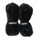 Men's Microwave boot slippers  - large black 7-11