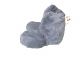 Snuggles Microwave Ladies Boot Slippers, Size 4-7, Light Grey