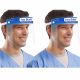 Amazing Health Protective Safety Shield, Visor, Anti Fog UK Seller - Blue (Pack of 2)