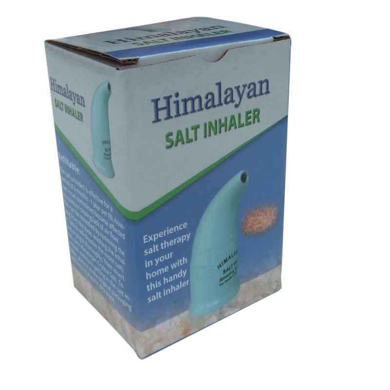 Himalayan Salt Pipe salt inhaler helps open air passages